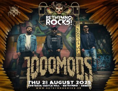 1000MODS: Headliners της πρώτης μέρας του Rethymno Rocks festival