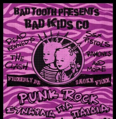 BAD KIDS CO: Punk Rock συναυλία για παιδιά στο Bad Tooth