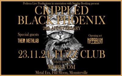 CRIPPLED BLACK PHOENIX: Ζωντανά στο Fuzz Club στις 23 Νοεμβρίου