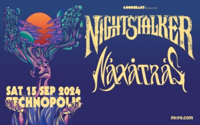 NIGHTSTALKER/ NAXATRAS: Ζωντανά στην Τεχνόπολη στις 15 Σεπτεμβρίου