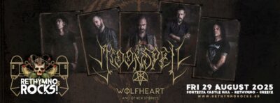 RETHYMNO ROCKS FESTIVAL: Ανακοίνωσε τους Moonspell ως headliners της δεύτερης μέρας