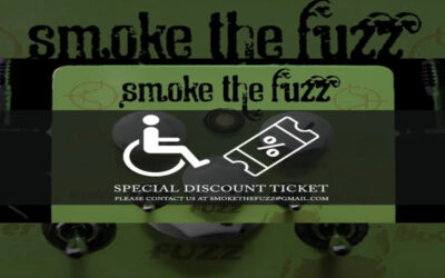 SMOKE THE FUZZ GIGS: Ειδική έκπτωση στα εισιτήριά της για συνανθρώπους μας σε αμαξίδιο