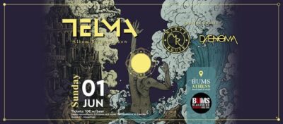 TELMA/ MISTY ROUTE/ DAENOMA: Ζωντανά στο BUMS, την Κυριακή 1η Ιουνίου TELMA/ MISTY ROUTE/ DAENOMA: Ζωντανά στο BUMS, την Κυριακή 1η Ιουνίου