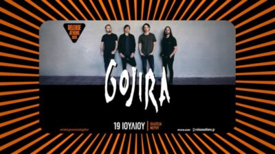 GOJIRA: Ανακοινώθηκαν για το Release Athens 2025 στην Πλατεία Νερού