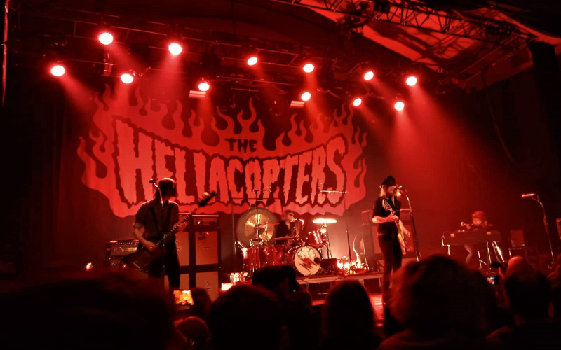 THE HELLACOPTERS, THE DATSUNS (20/11/2022) Elysee Monmarte, Paris